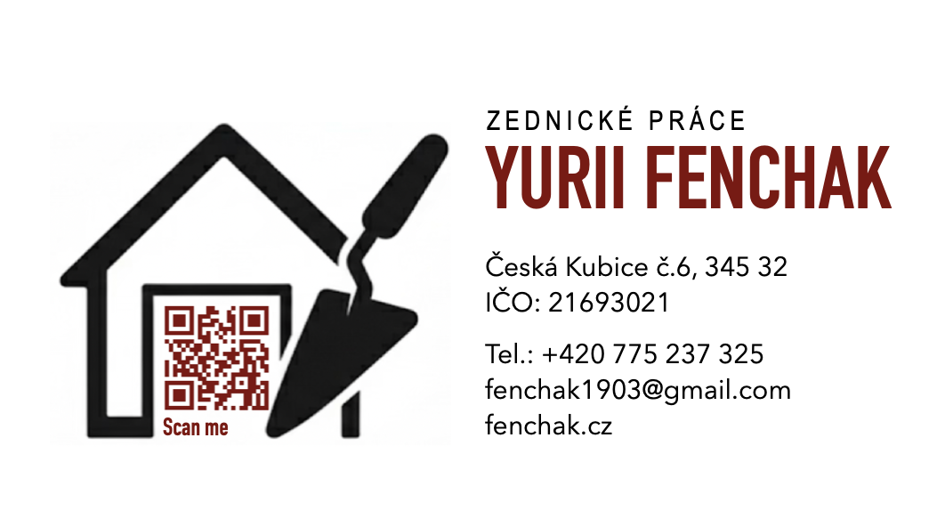 Vizitka Yurii Fenchak